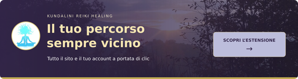 Kundalini Reiki Healing sempre con te