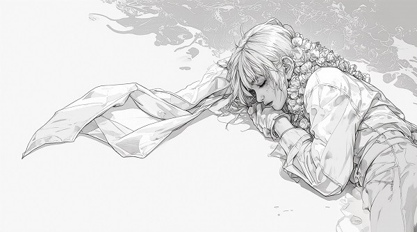 White Scarf of God Mercury