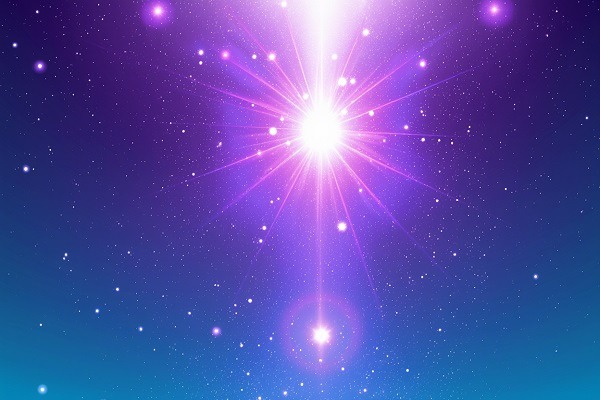 Raggio viola dell'arcangelo zadkiel