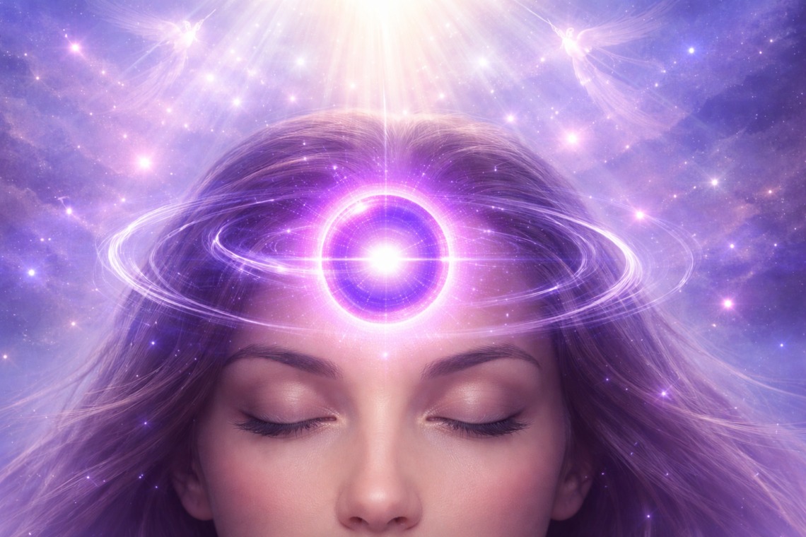 Sfera Viola dell'Arcangelo Zadkiel