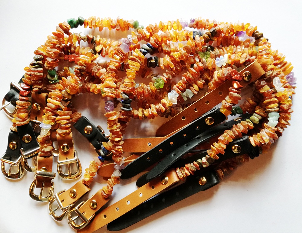 Amber Collars Made in Itlay