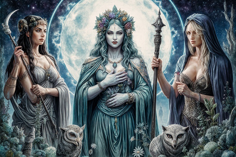 La Luna e la Dea Triplice