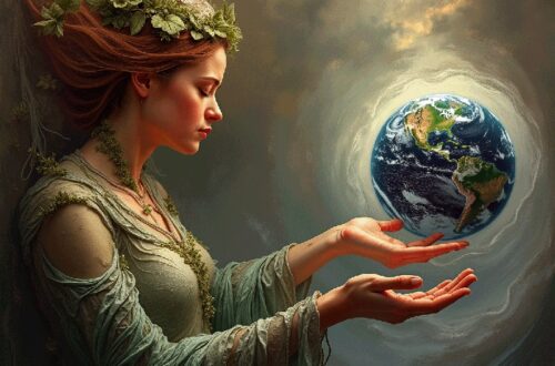 Luce Rosso Marrone da Madre Terra 1