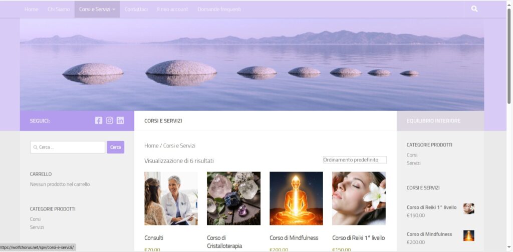 Sito web olistico